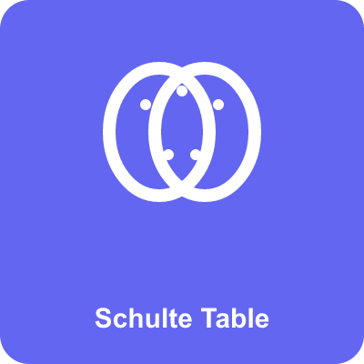 Schulte Table
